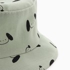 Панама детская "Мордочки" MINAKU, цв,зелёный , р-р 48-50 10458611