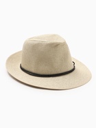 Шляпа мужская MINAKU, цвет бежевый, р-р 58 - фото 807661515