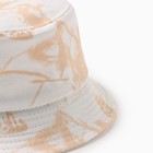 Панама детская MINAKU «Тай-Дай», белый/бежевый, размер 54 (5-7 лет) - фото 24503075