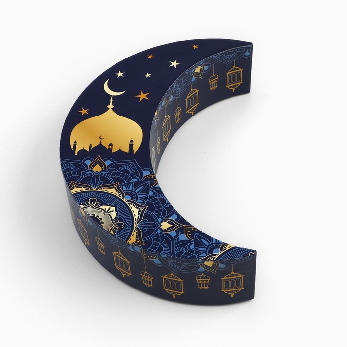 

Коробка из переплетного картона «Узоры», Рамадан, 15 х 23 х 6 см