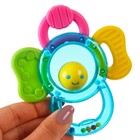 Погремушка «Цветочек» с прорезывателем, в пакете, Крошка Я - фото 24536094