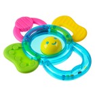 Погремушка «Цветочек» с прорезывателем, в пакете, Крошка Я - фото 25498720