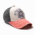 Кепка мужская MINAKU Sailing team, размер 56-58, 100% хлопок, чёрная  (артикул 10363845)  большой выбор товаров оптом и в розницу по низким ценам с доставкой