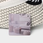 Корзина для хранения LaDо́m Sweet home, ручное плетение, 31×31×24 см, белая - Фото 8