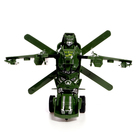 Робот «Вертолёт», инерционный, трансформируется при столкновении - фото 4463609