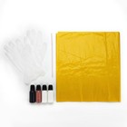 Рисование акрилом на пластиковой фигурке «Мишка», бронзовый, набор для творчества Флюид-арт - Фото 5