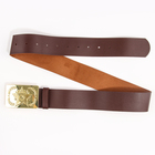 Ремень военный с пряжкой, 100 см - Фото 5