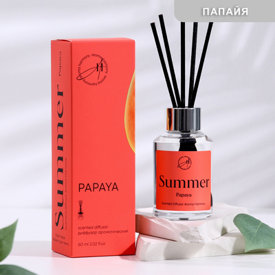 Диффузор ароматический, Papaya, папайя, 60 мл