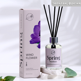 Диффузор ароматический,  Wind flower, 100мл(весна)