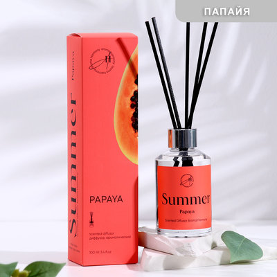 Диффузор ароматический, Papaya, папайя, 100 мл