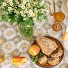 Скатерть «Доляна» Gray diamonds, 145×110 см, 100% п/э - Фото 3