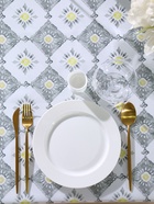 Скатерть «Доляна» Gray diamonds, 145×180 см, 100% п/э - Фото 4