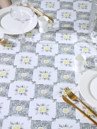 Скатерть «Доляна» Gray diamonds, 145×180 см, 100% п/э - Фото 5