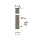 Труба гофрированная ORIO АС-2012, 1 1/2"х40/50 мм, L=2000 мм - фото 24555721