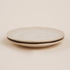 Тарелки SL Home «Виенто», d=18 см, набор 2 шт., керамика, бежевые - Фото 3