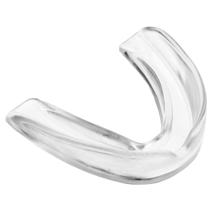 УЦЕНКА Капа боксёрская FIGHT EMPIRE Basic, белая - Фото 1