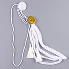 Набор военного «На парад победы»: аксельбант и значок, белый - Фото 7