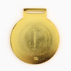 Медаль призовая 197, 1 место, d=5 см., золото - Фото 2