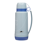 Термос 1.8 л, со стеклянной колбой, сохраняет тепло 12 ч, голубой - Фото 1