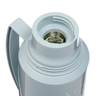 Термос 1.8 л, со стеклянной колбой, сохраняет тепло 12 ч, голубой - Фото 8