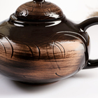 Чайный сервиз "Орнамент" старина, чайник 1л/ сахарница 0,5л/ сливочник 0,3л/ чашка 6х0,25л - фото 24528210