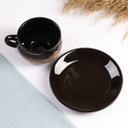 Чайный сервиз "Орнамент" старина, чайник 1л/ сахарница 0,5л/ сливочник 0,3л/ чашка 6х0,25л - фото 24528215