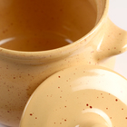 Горшочек для запекания Борисовская керамика «Каракум», 650 мл, 12,5×11,5 см, жёлтый - фото 24528229