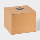 Банка для сыпучих Magistro Marte, мрамор, 150 мл, d=10 см, чёрная - Фото 14