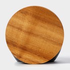 Банка для сыпучих Magistro Marte, мрамор, 150 мл, d=10 см, чёрная - Фото 8