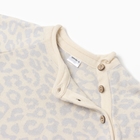 Джемпер вязаный Крошка Я Leo Baby рост 68-74 см, серый - фото 114346121