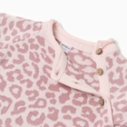 Джемпер вязаный Крошка Я Leo Baby рост 68-74 см, розовый - фото 24555820