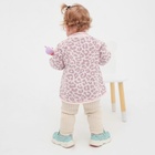 Джемпер вязаный Крошка Я Leo Baby рост 68-74 см, розовый - фото 25362167