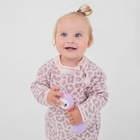 Джемпер вязаный Крошка Я Leo Baby рост 80-86 см, розовый - фото 116612361