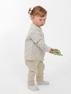Костюм вязаный Крошка Я Leo Baby рост 74-80 см, серый - Фото 10