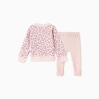 Костюм вязаный Крошка Я Leo Baby рост 86-92 см, розовый - Фото 11