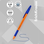 Набор ручек шариковых 4 штуки, ErichKrause R-301 Stick&Grip Orange, узел 0.7 мм, чернила синие, резиновый держатель, длина линии письма 2000 метров 10603537 - фото 14050142