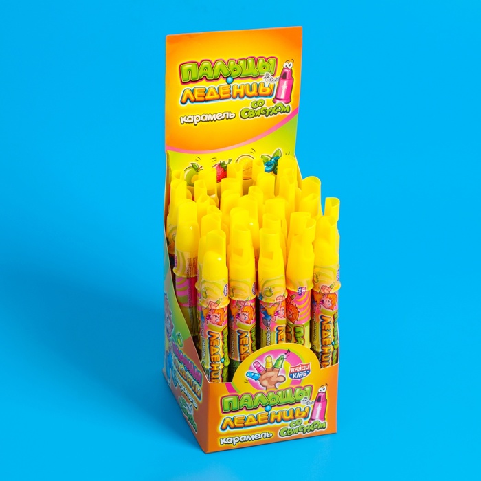 Карамель «Пальцы - Леденцы», со свистком, 8 г - Фото 1