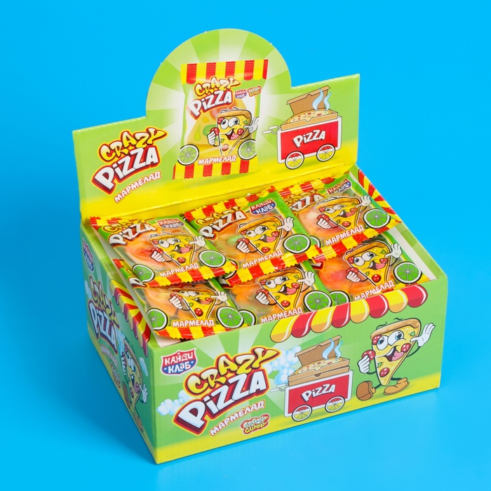 

Мармелад "Crazy Pizza", 10 г