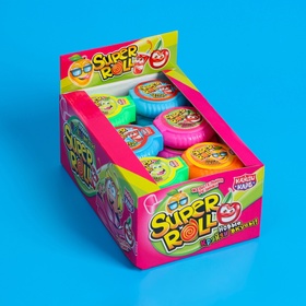 Жевательная резинка Super roll ассорти, 10 г (комплект 24 шт)