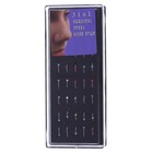 Пирсинг в нос (нострил) «Страза», загнутый, L=10 мм, набор 40 шт., МИКС в серебре - Фото 4