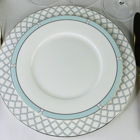 Набор тарелок Lenardi «Версаль», костяной фарфор, d=21.5 см, 6 шт