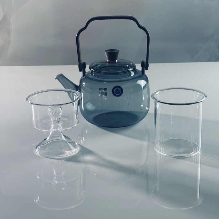 Чайник заварочный Lenardi, стекло, 900 мл - Фото 1