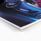 Альбом для рисования 40 листов на пружине А4 «Синяя машина» - Фото 2