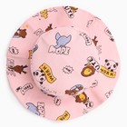 Панама детская "Зверушки" MINAKU, цв,розовый , р-р 50 - фото 807665005