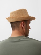 Шляпа мужская MINAKU, цвет светло-коричневый, р-р 58 - фото 24435349