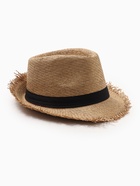 Шляпа мужская MINAKU, цвет светло-коричневый, р-р 58 - фото 24435350