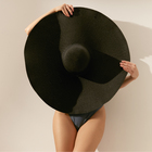 Шляпа женская MINAKU, цв. чёрный, р-р 58 - фото 24435355