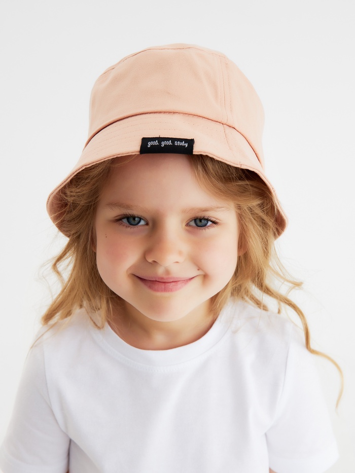 Панама для девочки MINAKU «Классика», розовая, размер 52 (3-5 лет)