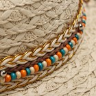 Шляпа женская MINAKU, бежевая, размер 56-58 - Фото 4