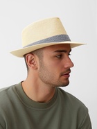 Шляпа мужская MINAKU, цвет бежевый, р-р 58 - фото 24503333